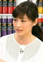 日本の清純派女優　常盤貴子がふくよかに