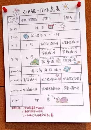 9歳の娘に毎日18時間勉強させる教育ママの時間割表に議論