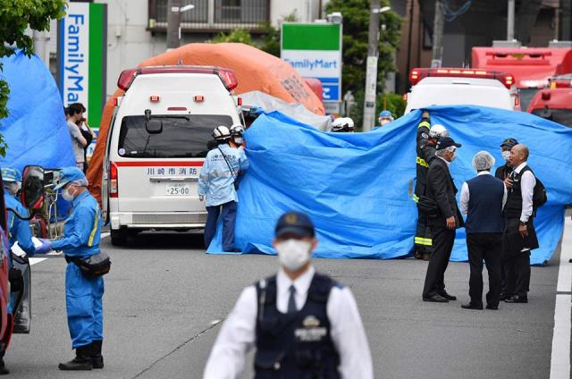 川崎市で複數の小學生含む18人が刺されて死傷