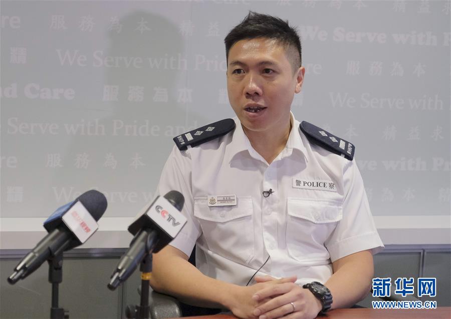 香港地區の負傷警官「法律?規律を守るためなら負傷も価値がある」