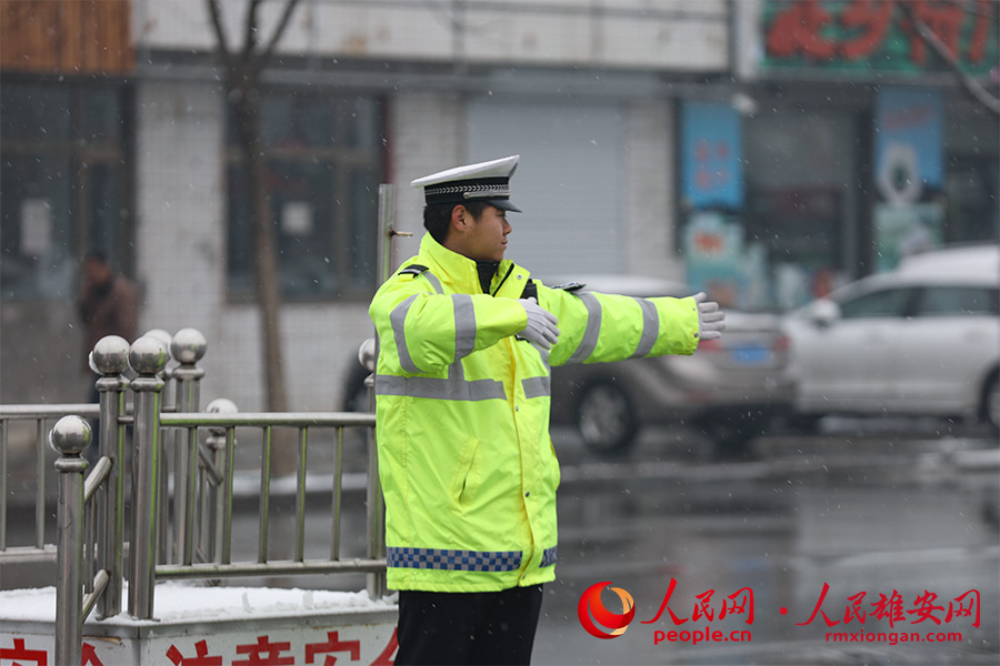 雪降る雄安新區で目にした雪景色よりも美しい光景　河北省