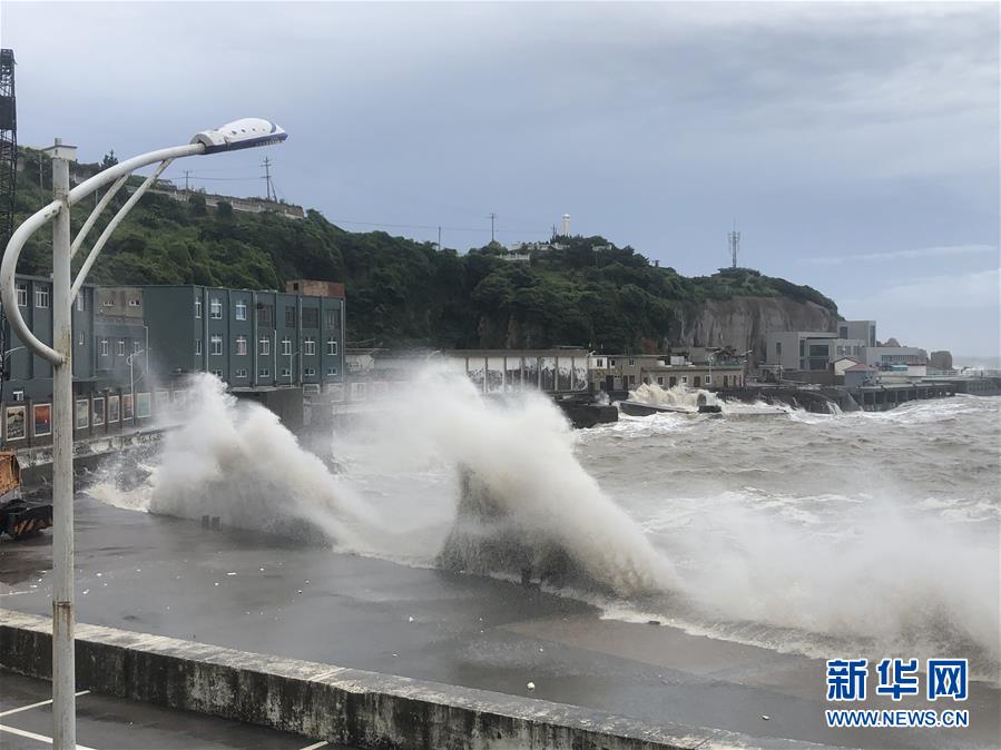 臺風4號「ハグピート」が上陸　浙江省