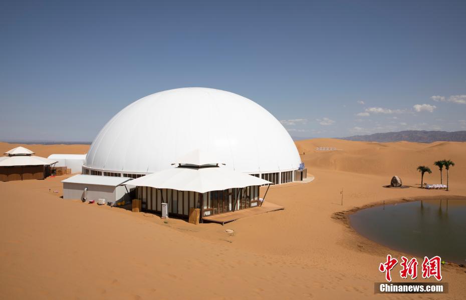 8月13日、建設(shè)中の星星ホテル（撮影?楊迪）。