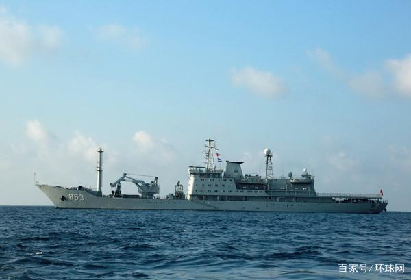 （資料寫真）中國海軍遠(yuǎn)洋引揚救難艦「永興島」