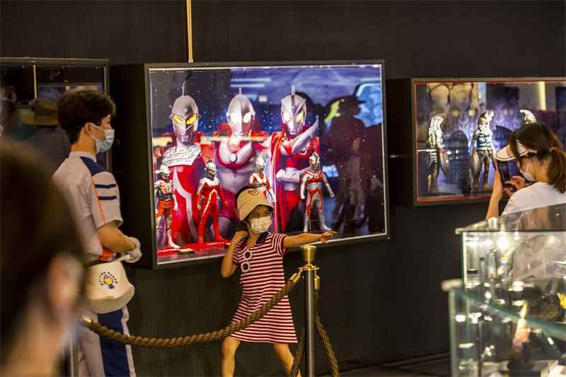 テスト運営が始まった世界初のウルトラマンテーマ館（寫真提供?上海海昌海洋公園）。